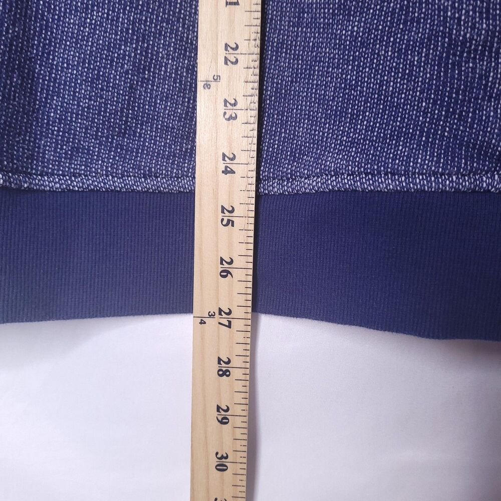 Vineyard Vines Sweater Womens XL Blue Knit Pullover 1/4 Zip - Picture 6 of 11